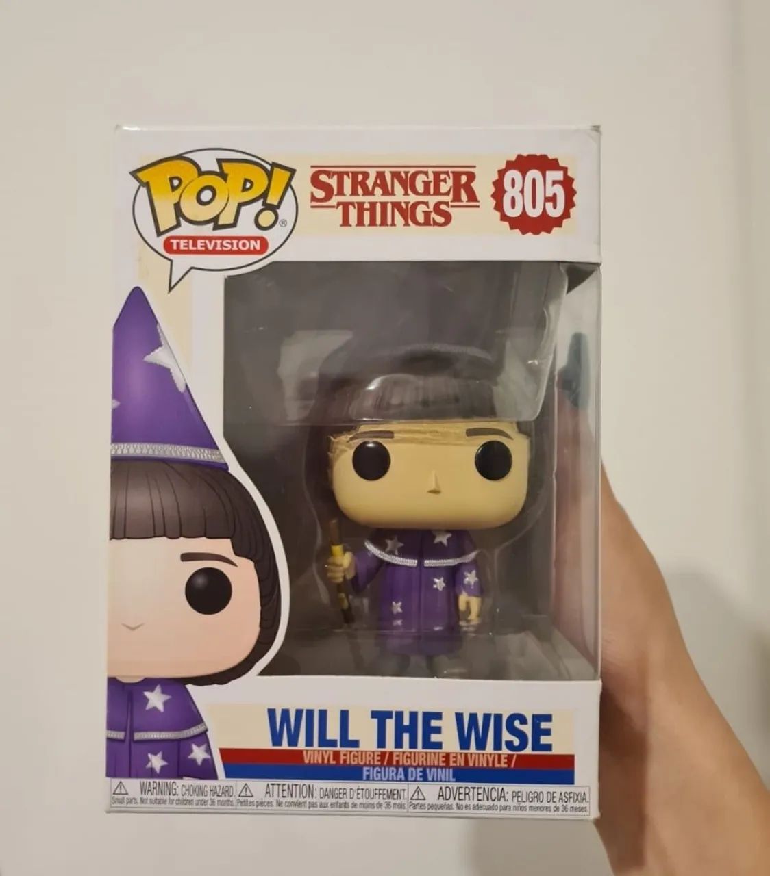 Funko Pop Will o mago, Joyce Byers e Hopper Stranger Things