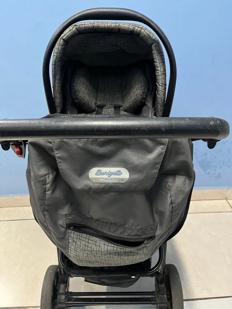 Kit Carrinho de Bebê + Bebê conforto Burigotto Peg-Pérego