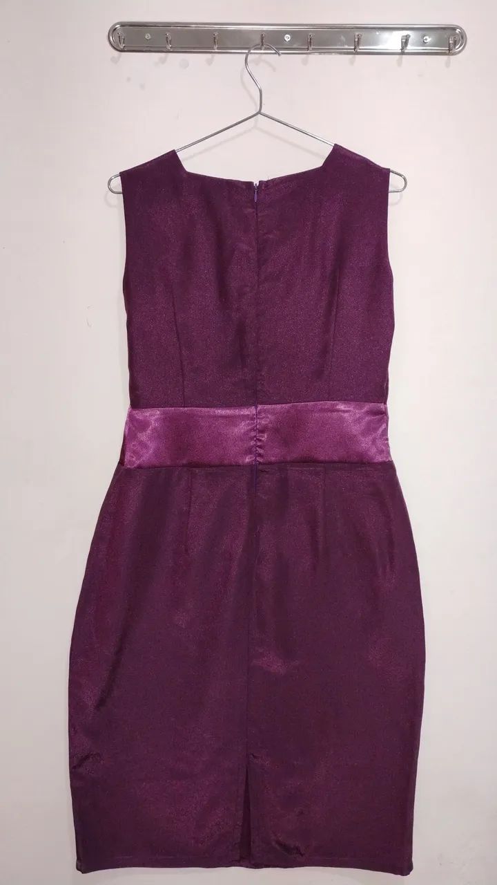 Vestido roxo elegante - Foto 2