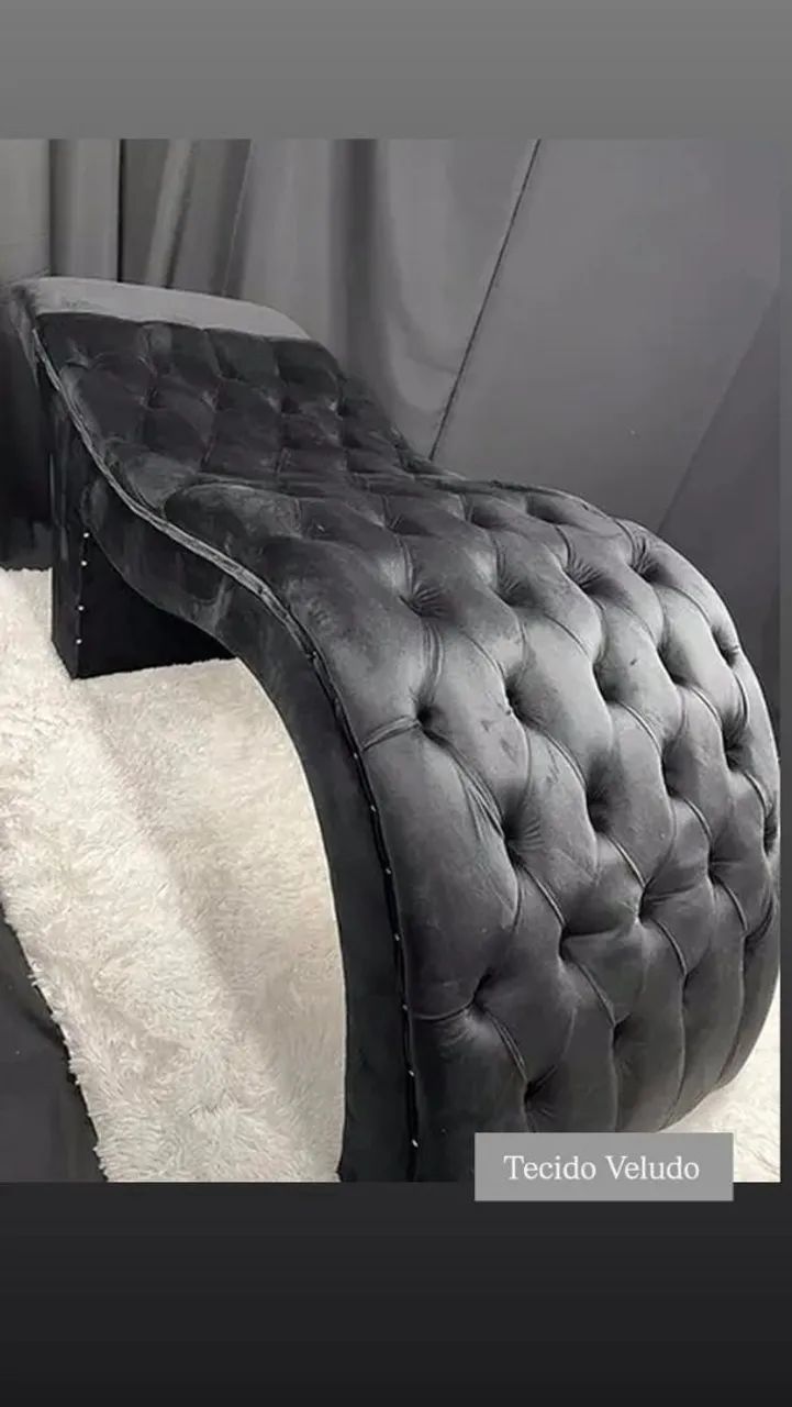 Macas de Estética com Tecido Veludo - Foto 2