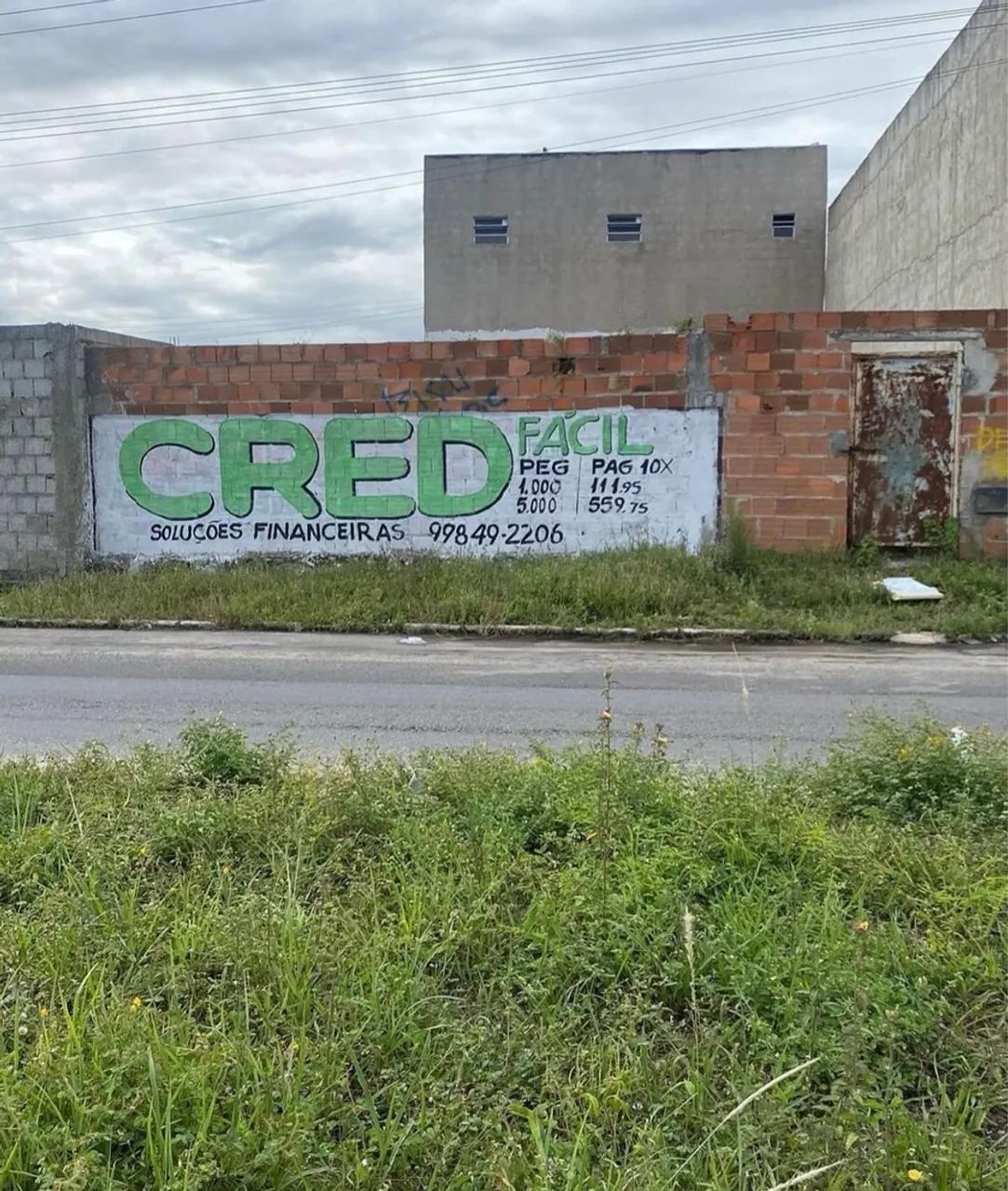 Vendo terreno na avenida do Albano Franco 