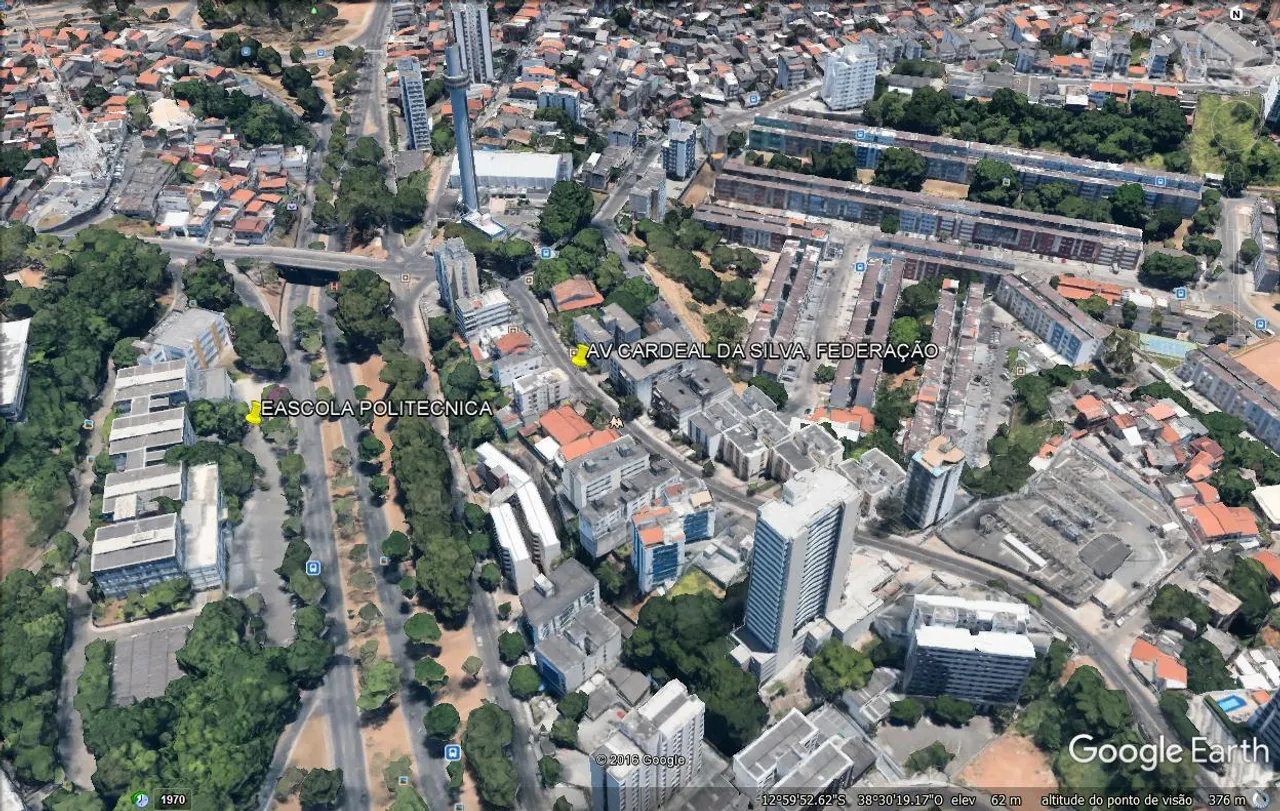 TERRENO FEDERAÇÃO 2.260 M2, PERTO FACULDADES CATÓLICA, FEDERAL ETC, A 5 MINUTOS PRAIA ONDI