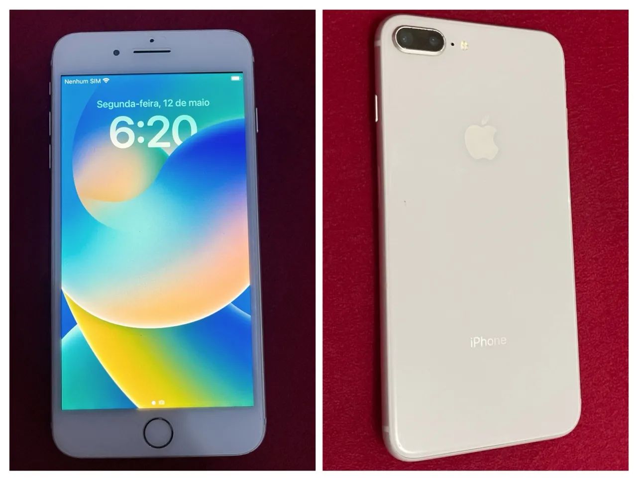 Vendo esse lindo iPhone 8 Plus de 256g em perfeito estado de conservação. 