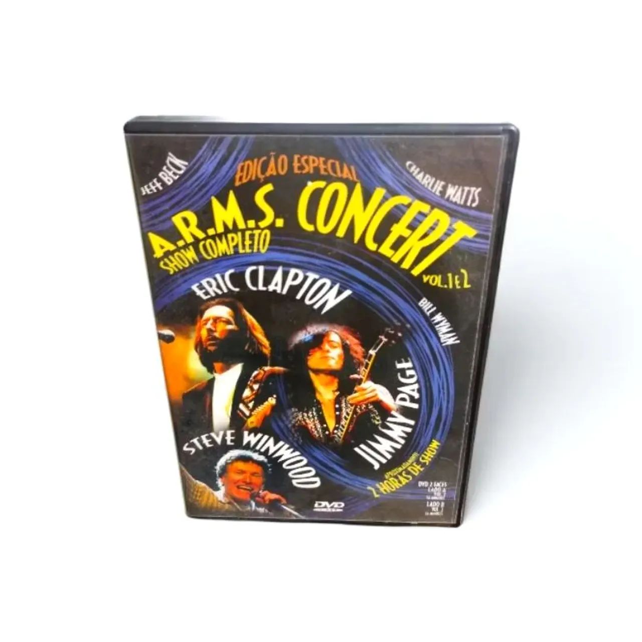 Lote com 4 DVDs de Rock - Foto 4