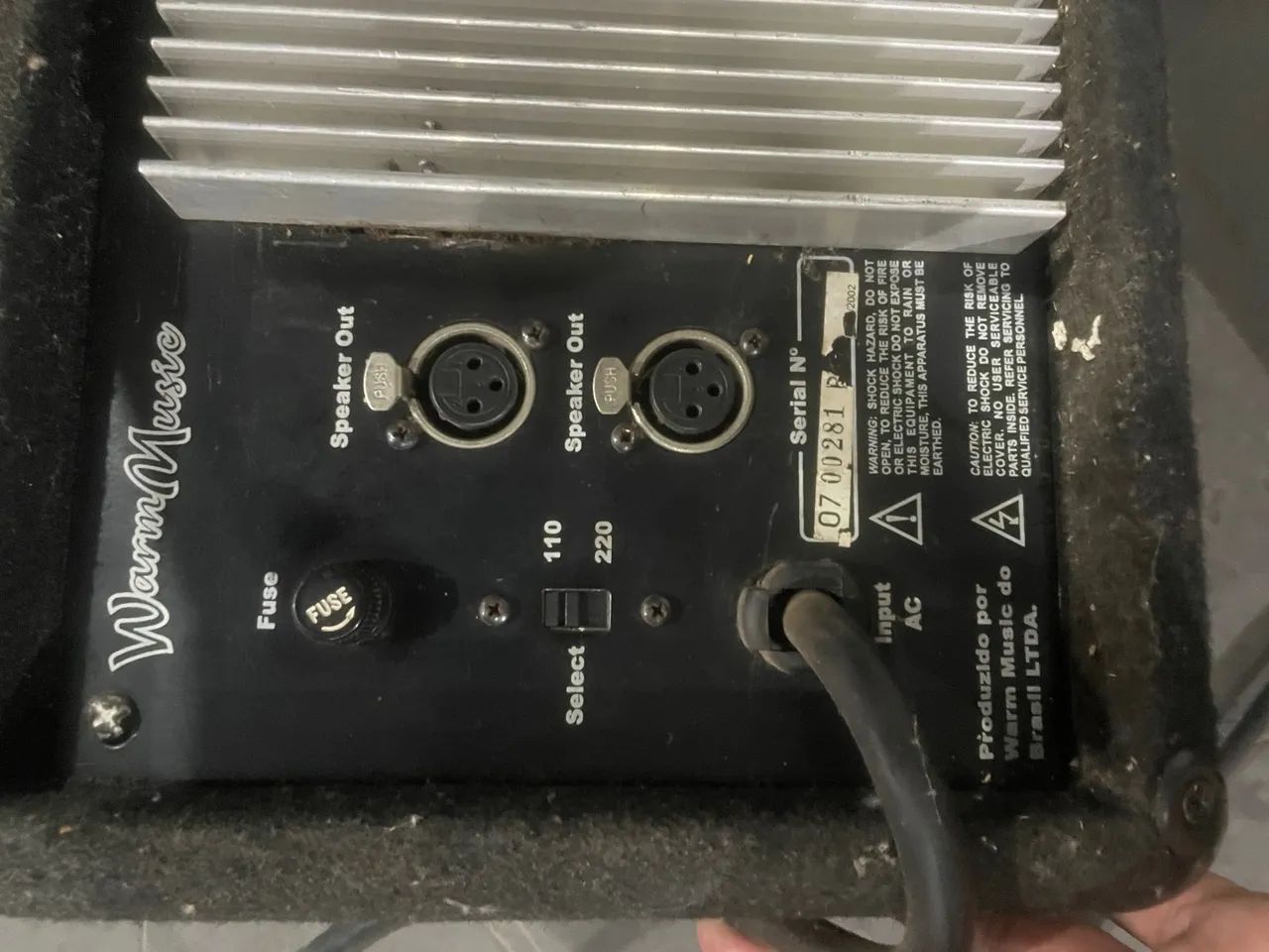 Amplificador de Baixo Warm Music Head Bass 410 - Foto 4