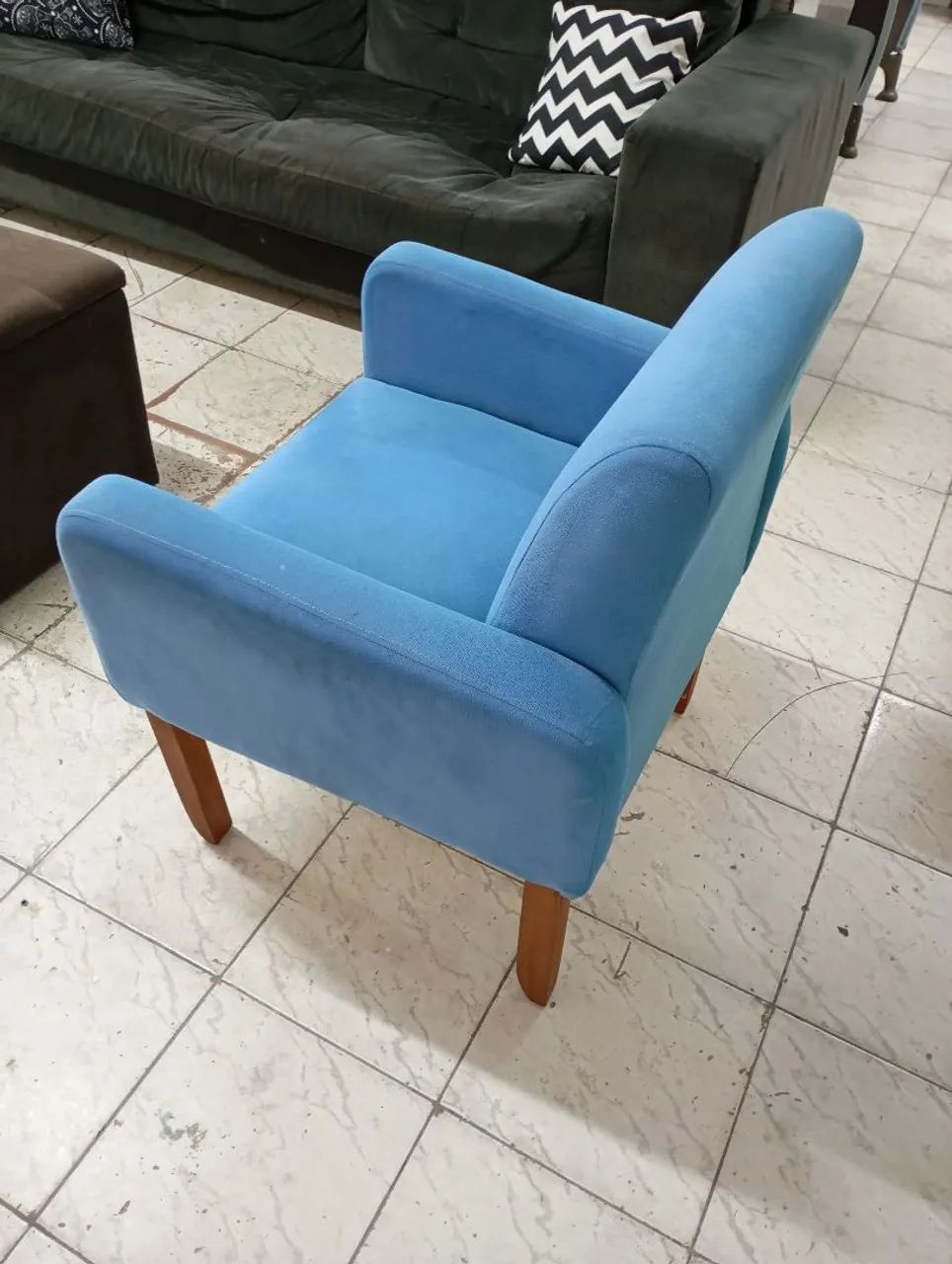 Poltrona azul - Foto 3