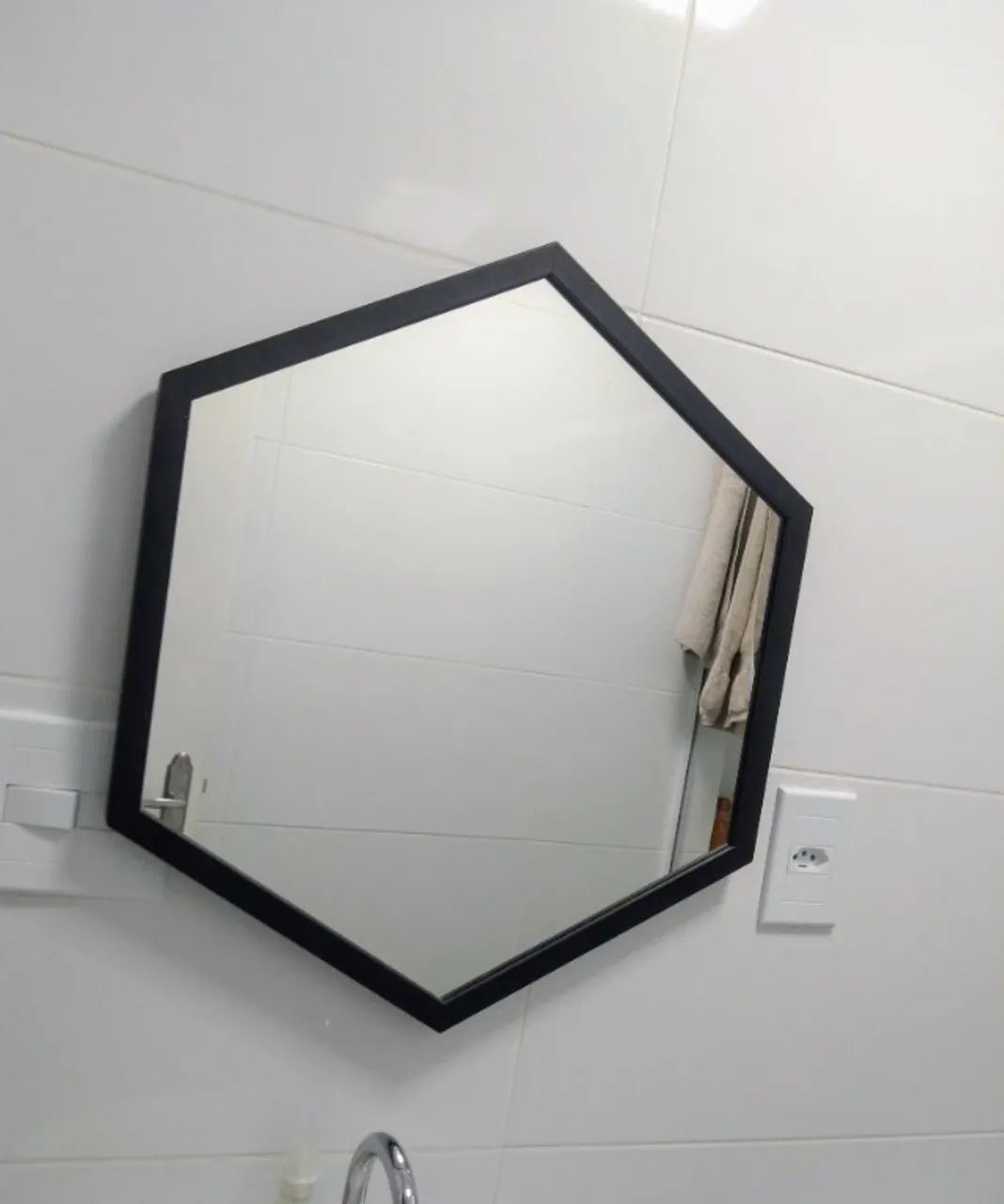 espelho hexagonal tok stok - Foto 2