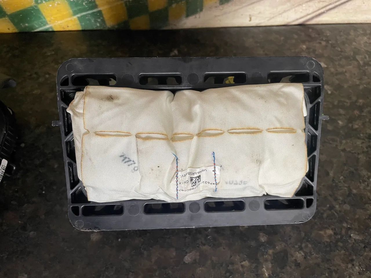 Airbag bolsa volante e passageiro onix prisma Spim Cobalt *0747 - Foto 2