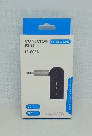 Conector P2 BT p/Carro ou Caixa de Som It-Blue Ref: LE-805B - Foto 3