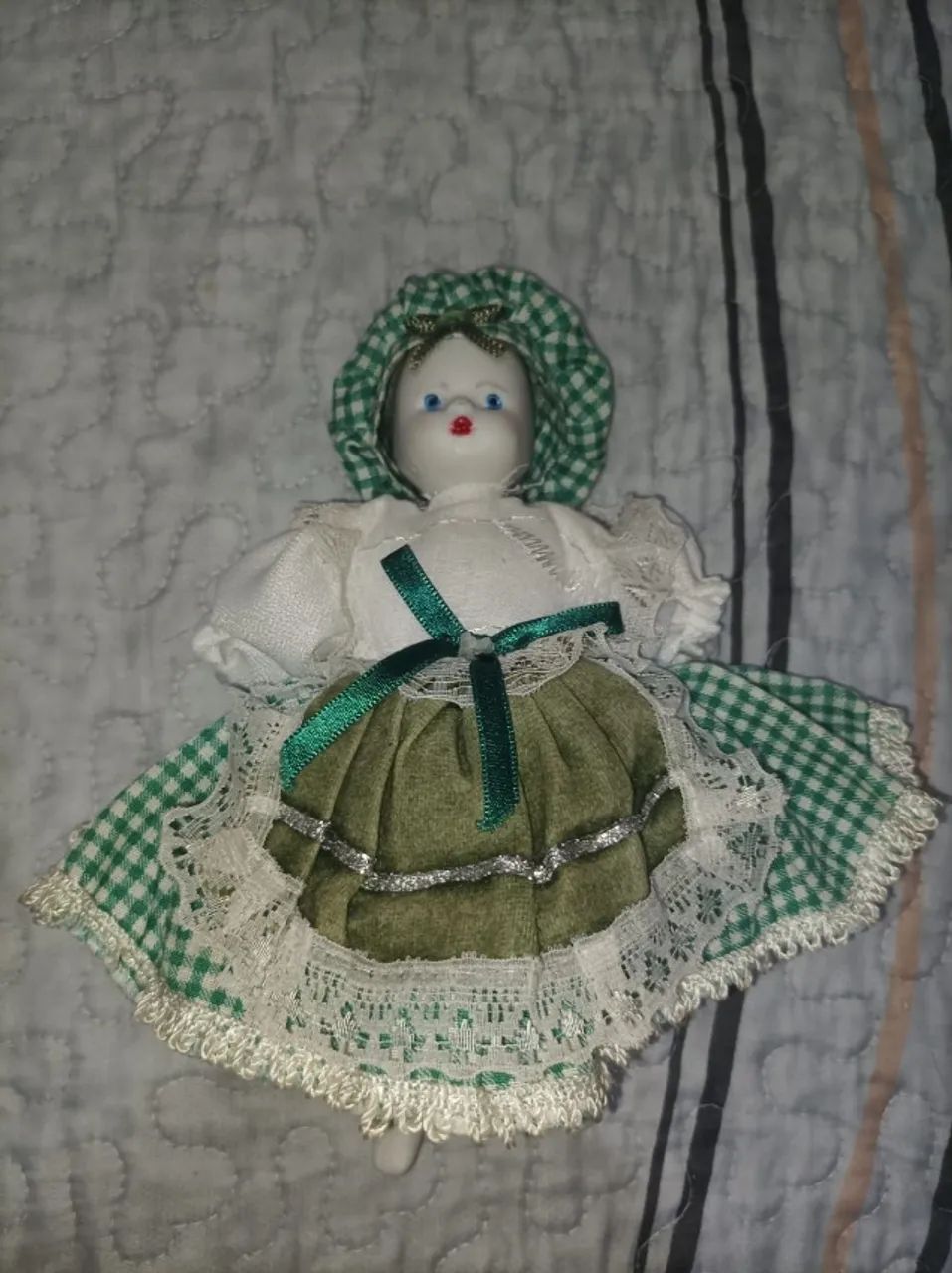Boneca de porcelana antigas - Foto 5