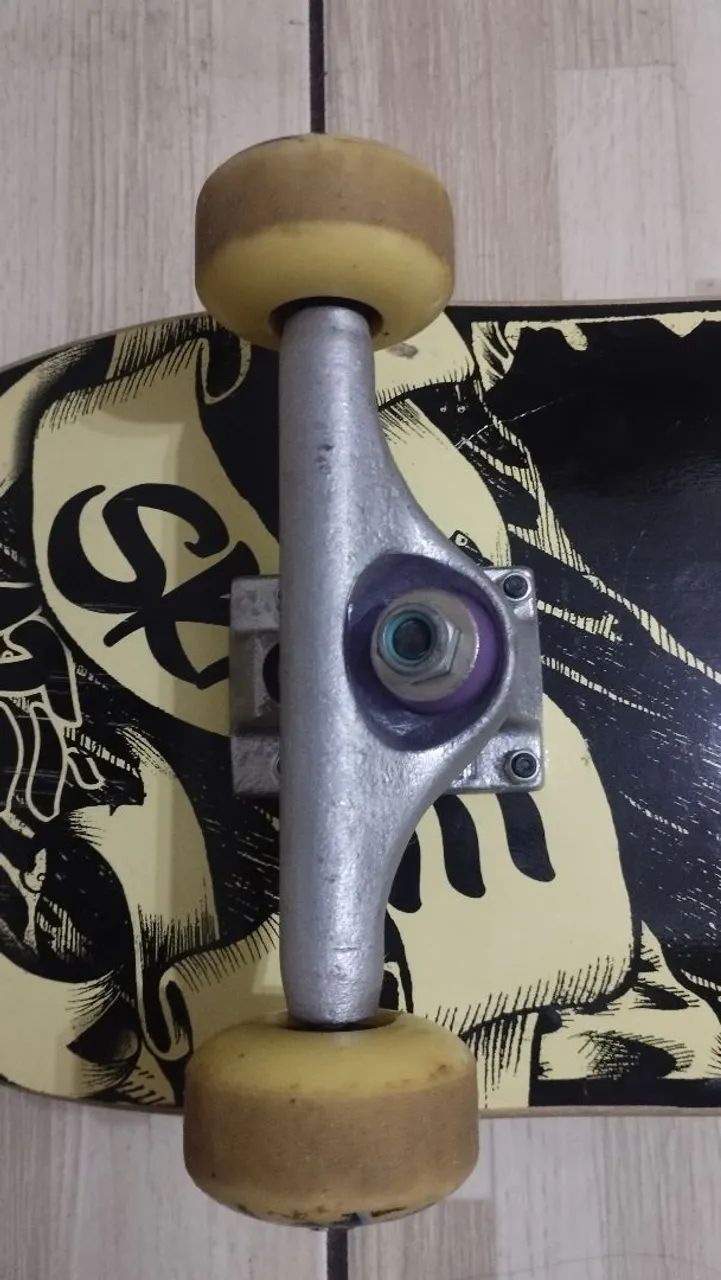 Skate | Skate até morrer + joelheira e cotoveleira - Foto 4