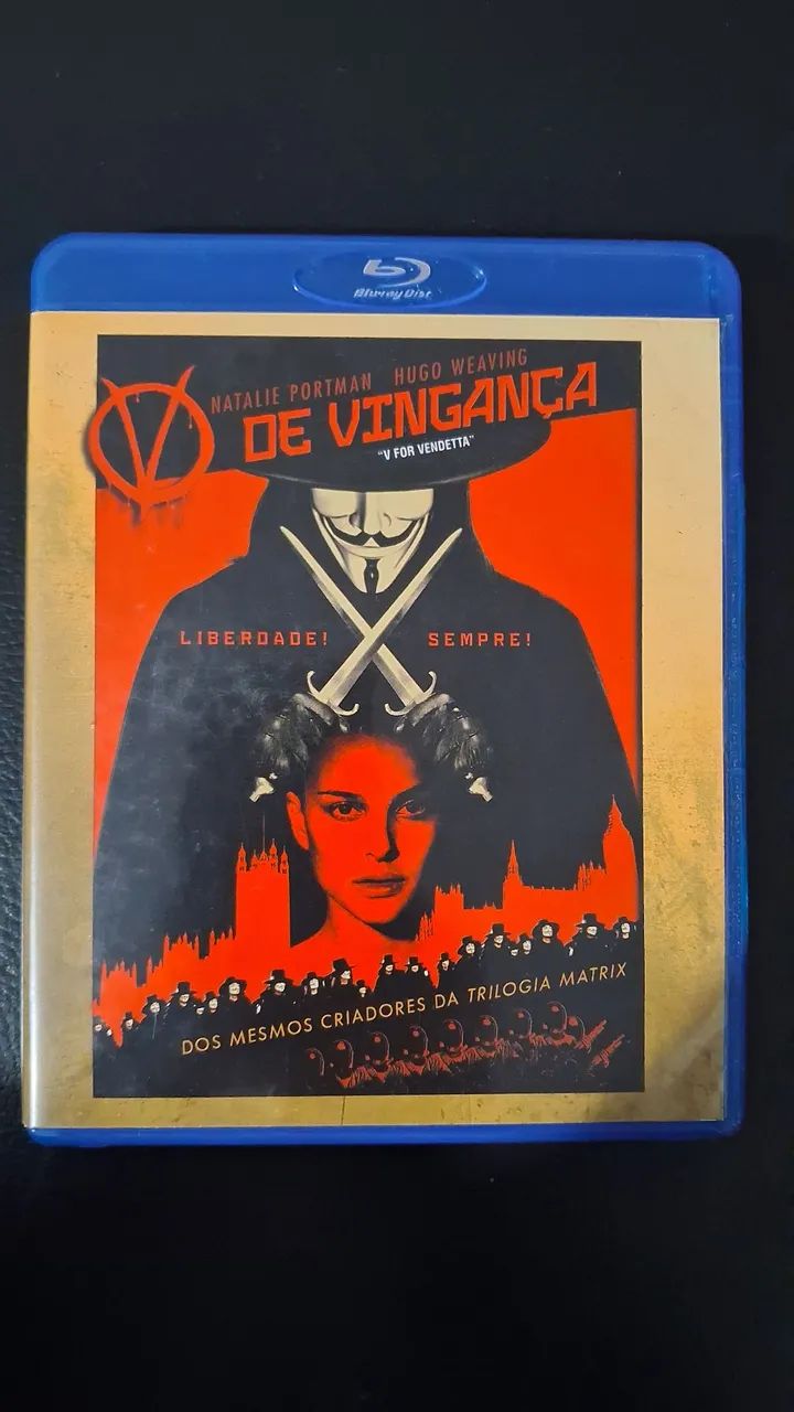 V de Vingança Blu-ray 