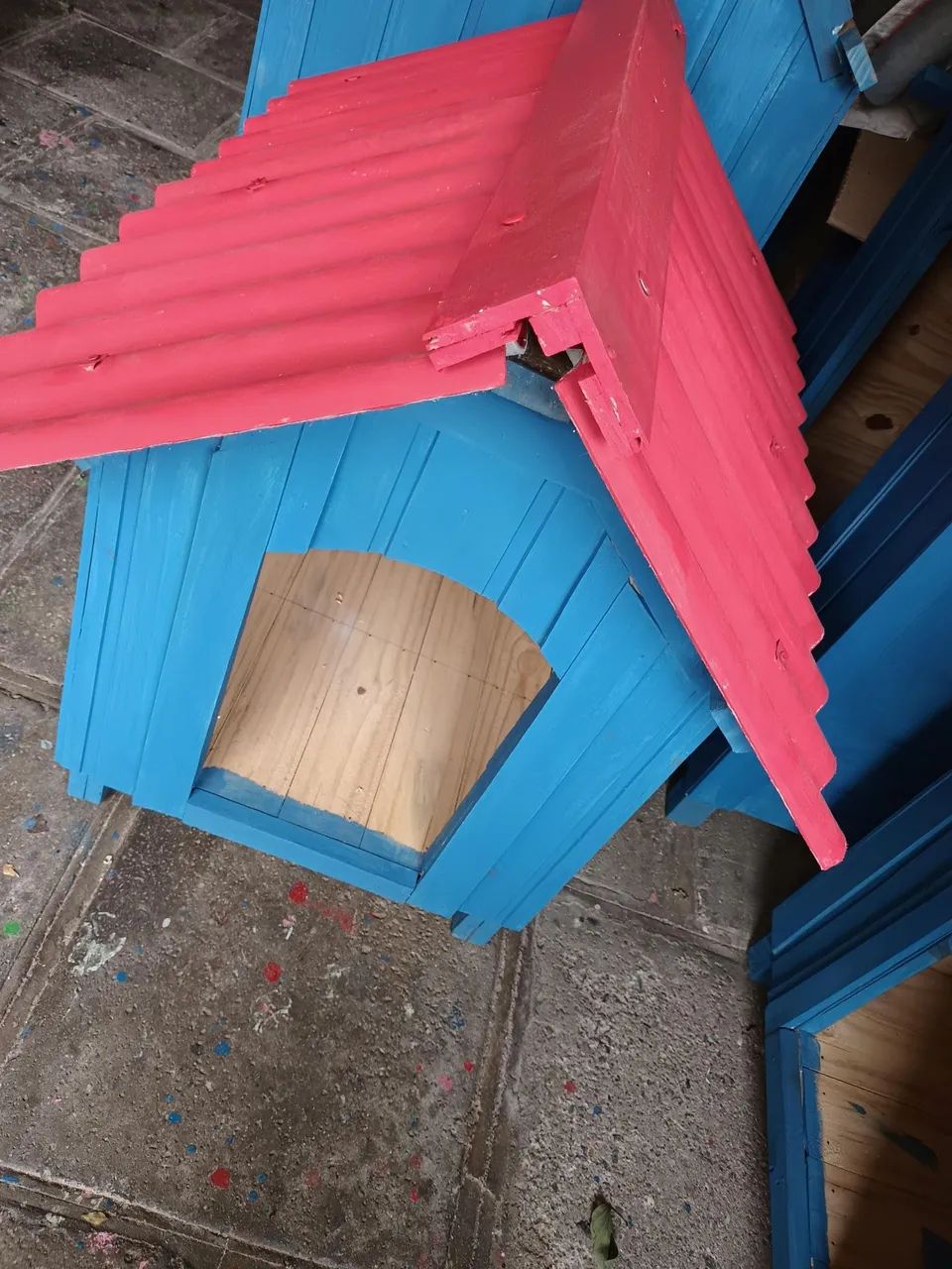 Casinha de cachorro de madeira Média  - Foto 3