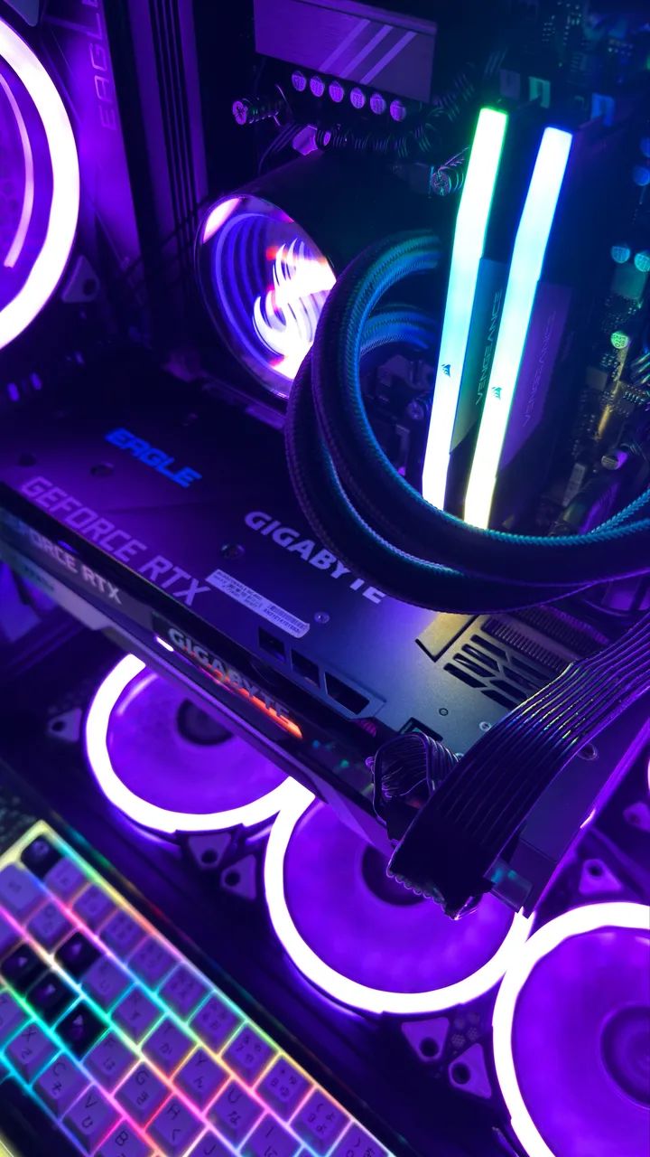 PC GAMER I9 14900K - 32 GB RAM DDR5 RGB - RTX 3070 Gigabyte - IMPECÁVEL  - Foto 3