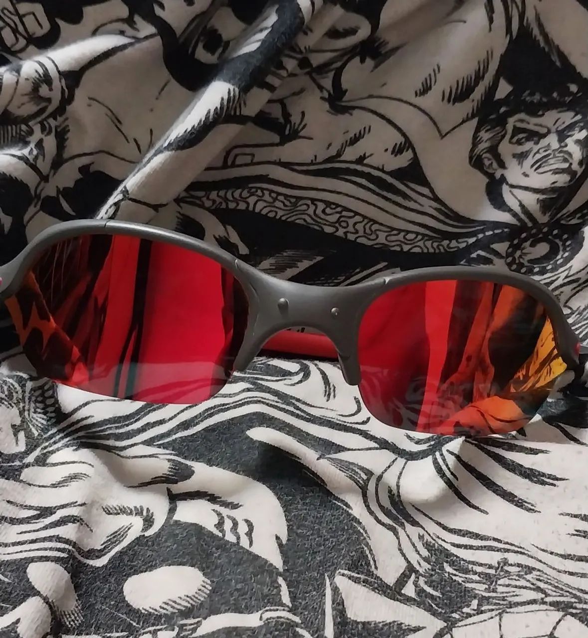 Óculos de sol Oakley Romeo 2 xmetal ORIGINAL Dark Ruby - Foto 2