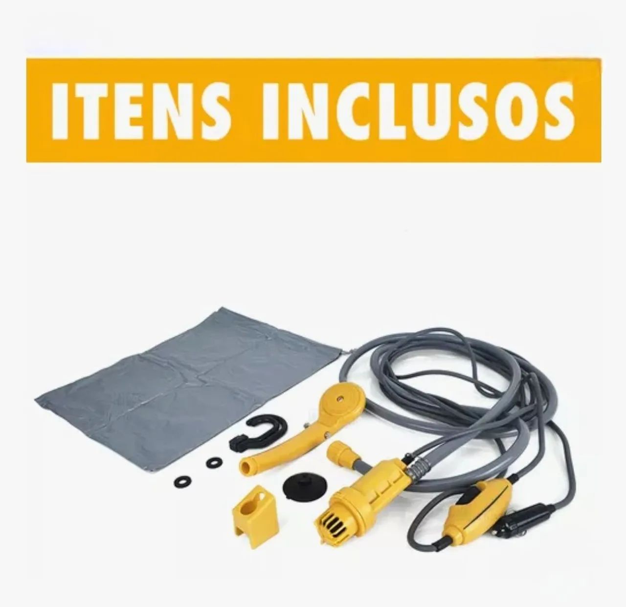 Chuveiro Portátil 12V Carro / Camping. - Foto 4