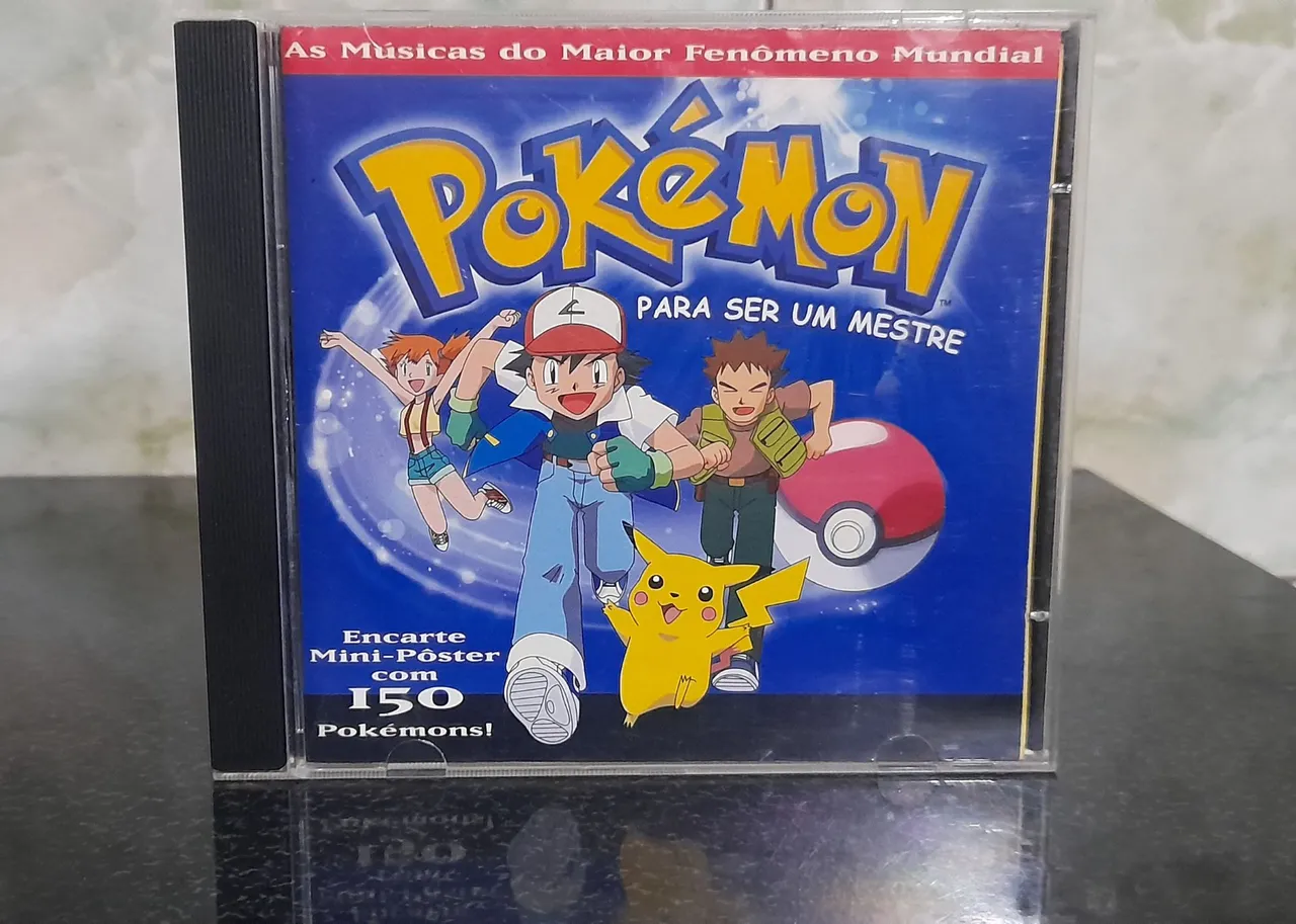 Trilha sonora CD Pokémon - Para Ser Um Mestre