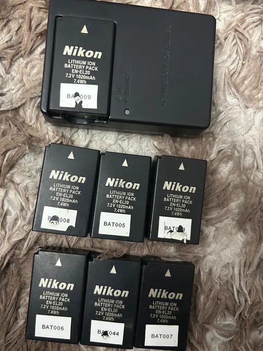 Baterias Nikon EN-EL20 para Câmera