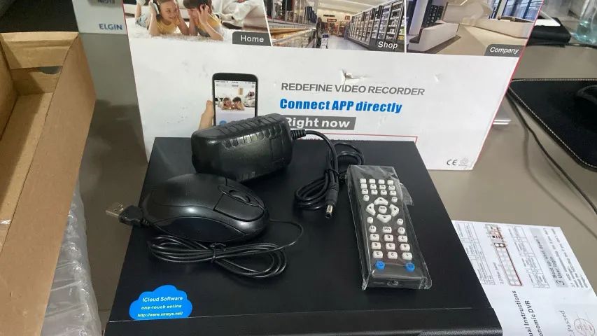 Gravador de Vídeo Digital DVR 8009NVR - Novo, nunca usado