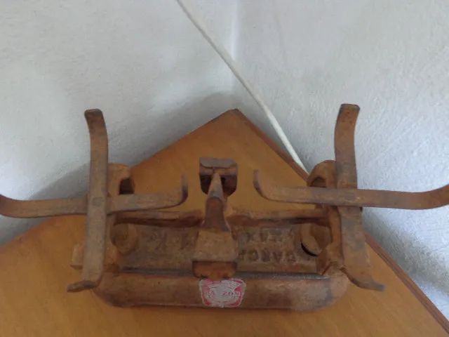 balança antiga em ferro fundido 1 kilo barzon - Foto 3