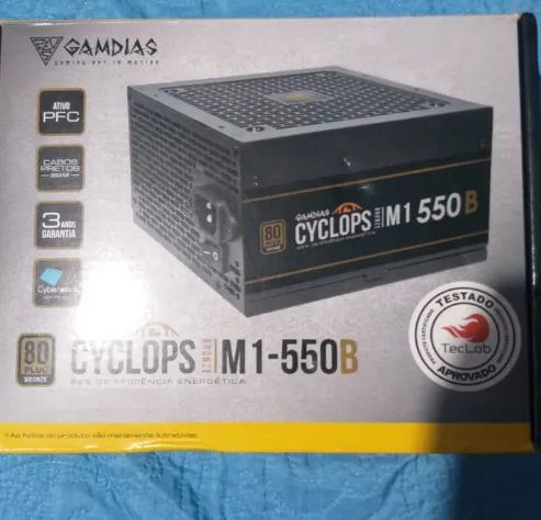 Fonte Gamdias Cyclops M1 550B - Foto 2