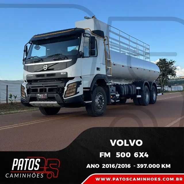 Caminhao Volvo FMX 500 6x4 Pipa 2016/2016