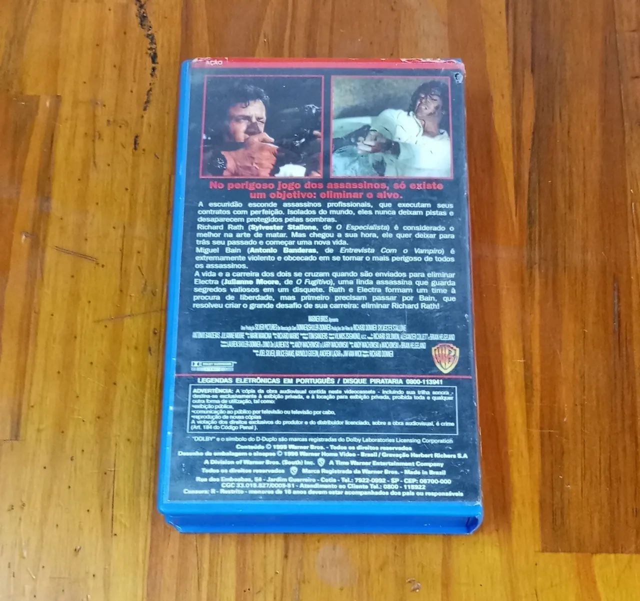VHS filme  Assassinos - Foto 2