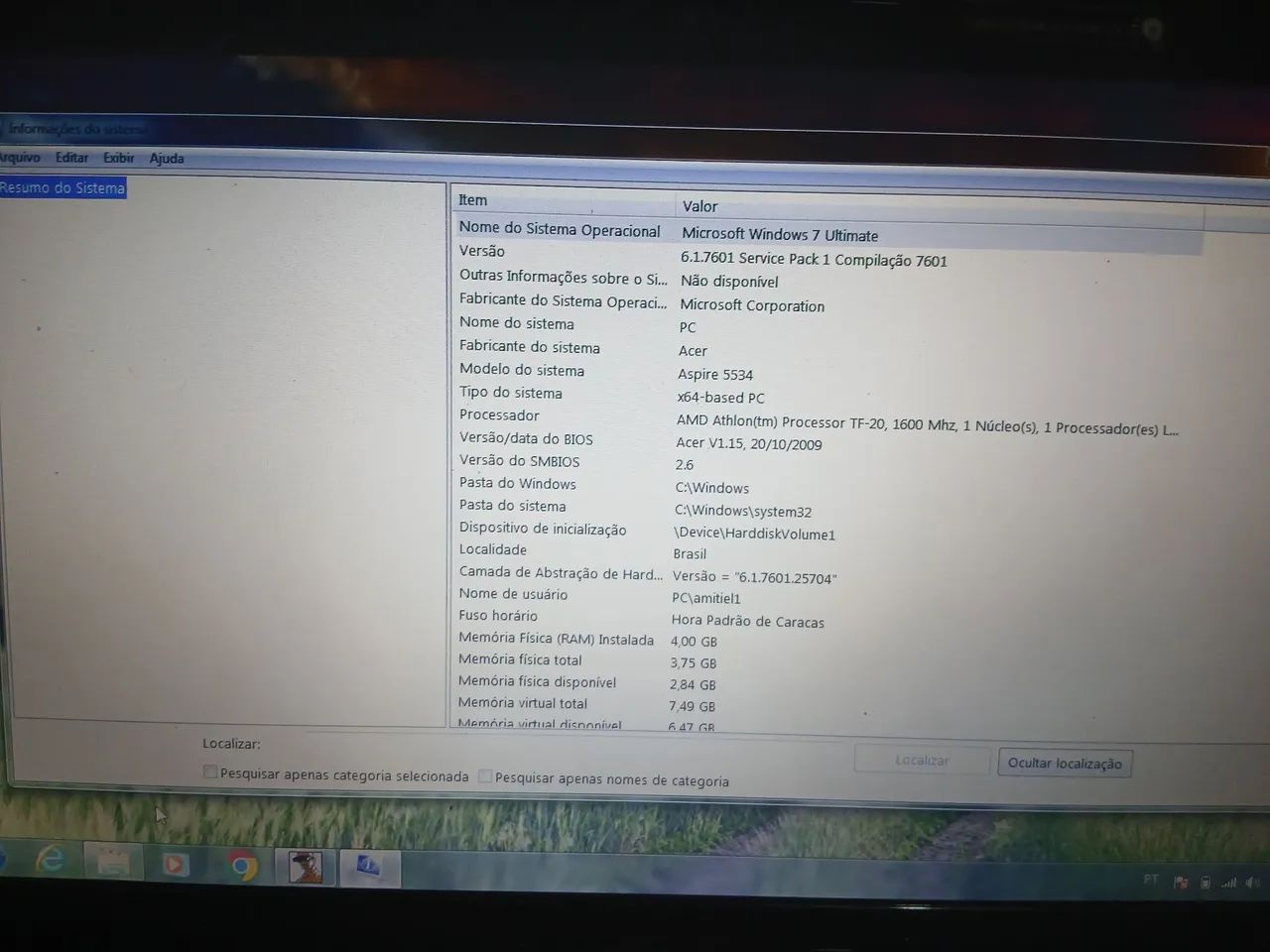 VENDO NOTEBOOK 17 POLEGADA 64308009020289121