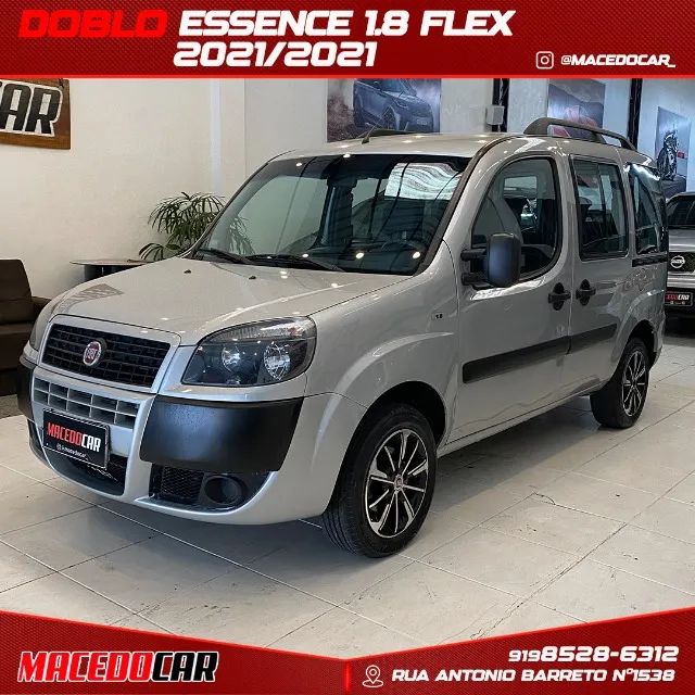 Doblo Essence 7 LUGARES 2021 é na Macedo Car
