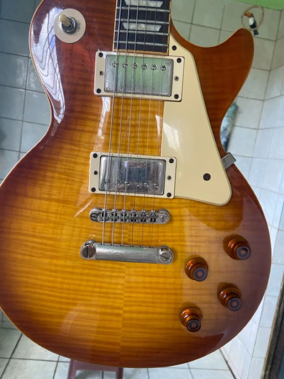 Guitarra Les Paul Sunburst - Foto 5