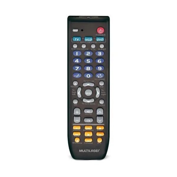 Controle Para Tv - Dvd - Universal Multilaser