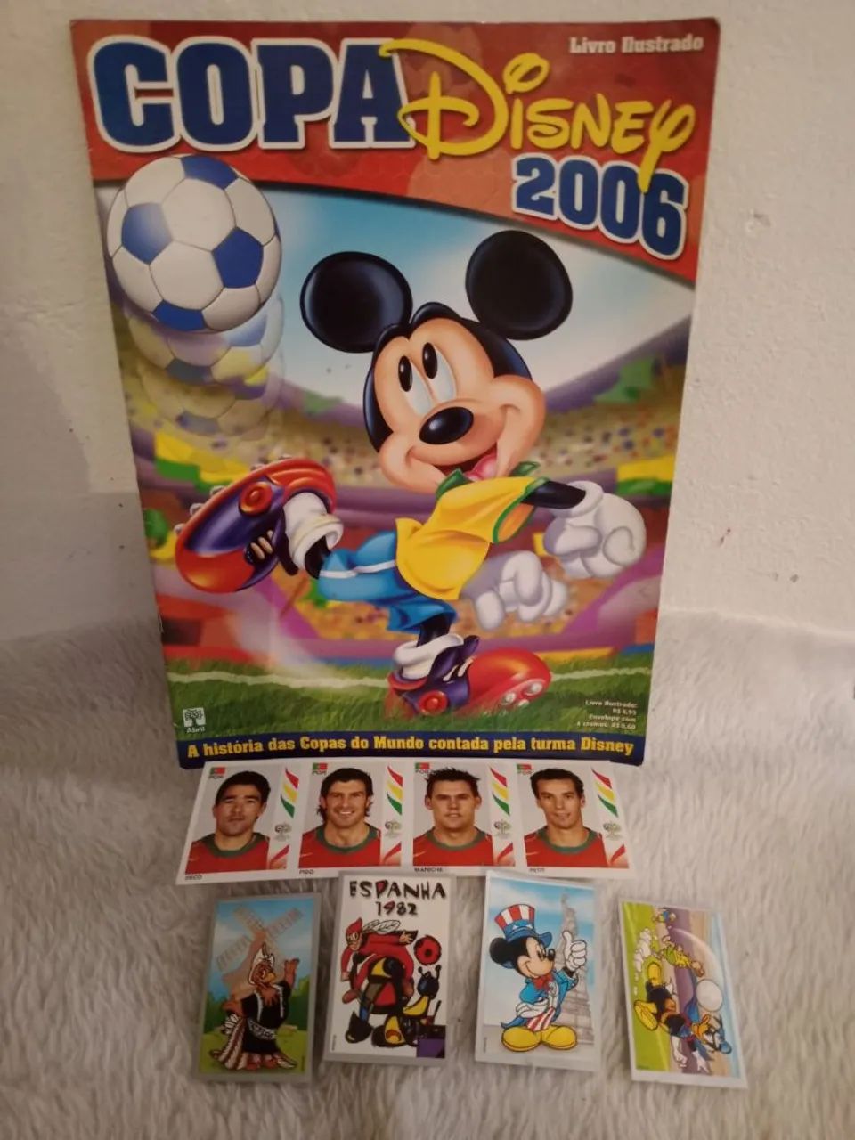 Álbum copa do Mundo 2006 Mickey original 