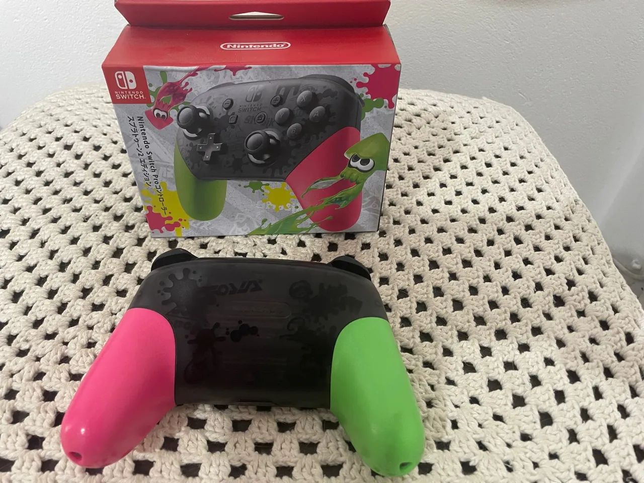 Controle Nintendo Switch Pro - Splatoon 3 - Foto 5