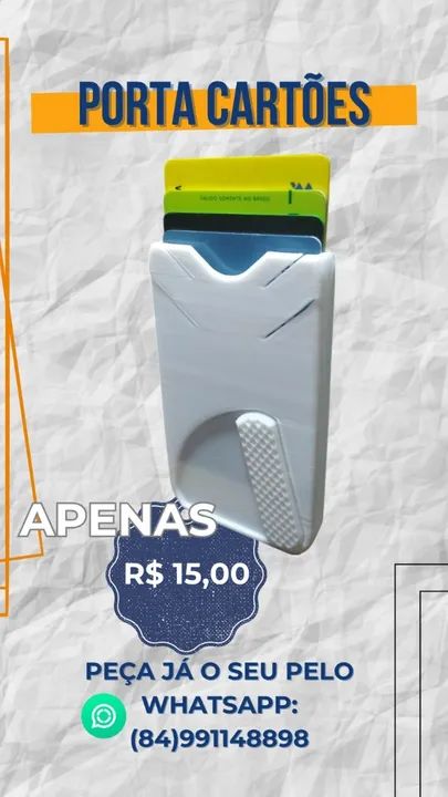 Porta cartões articulado  - Foto 2
