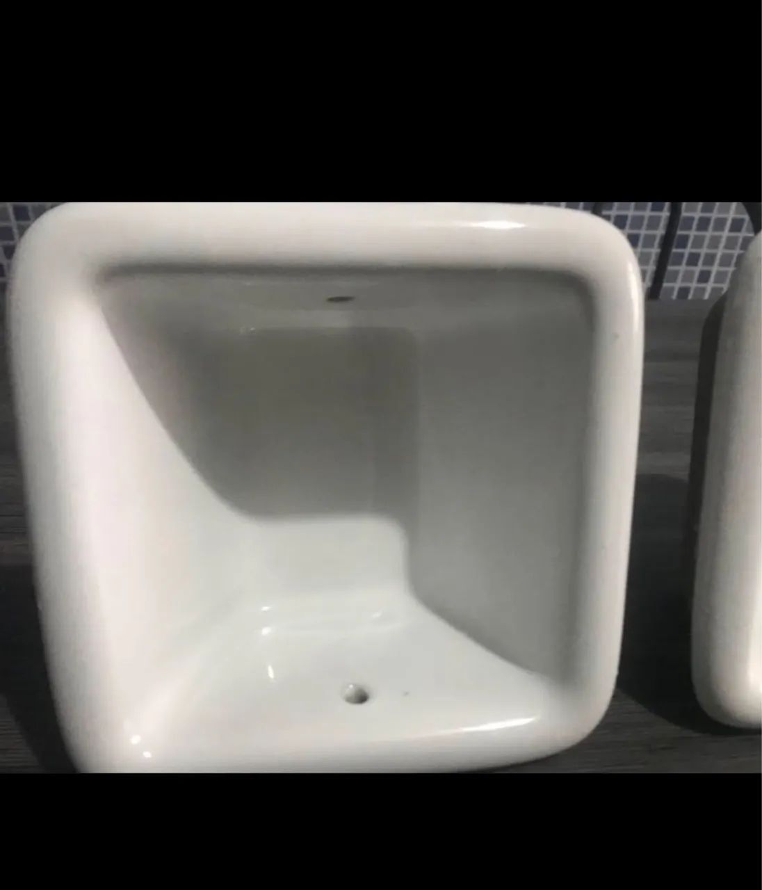 Porta papel higiênico de cerâmica embutir 2 peças por 25 - Foto 2