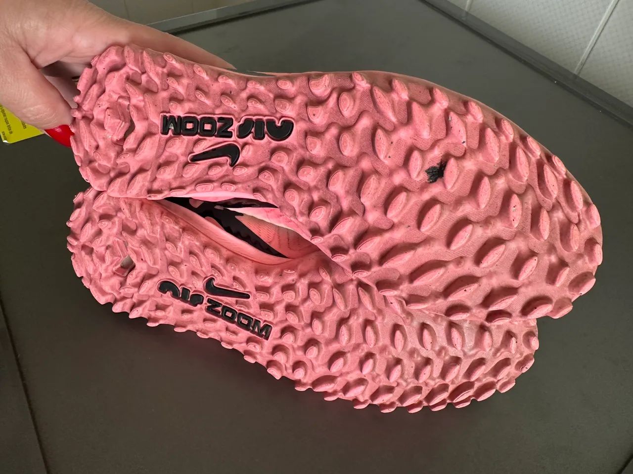 Chuteira Nike mercurial society rosa n 38 São Paulo  - Foto 6