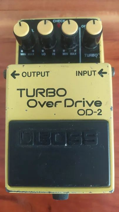  Pedal Boss Turbo Overdrive Od-2 Japonês
