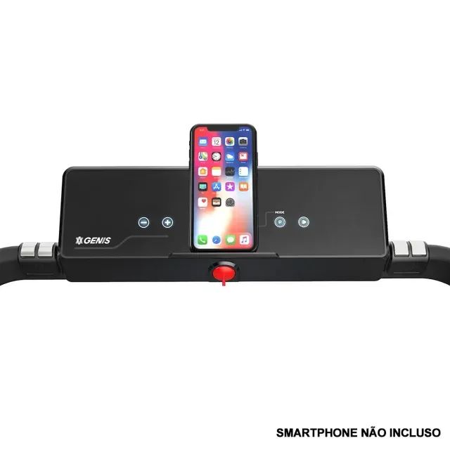 Esteira Ergométrica Dobrável GT 500 Genis Polishop - Foto 4