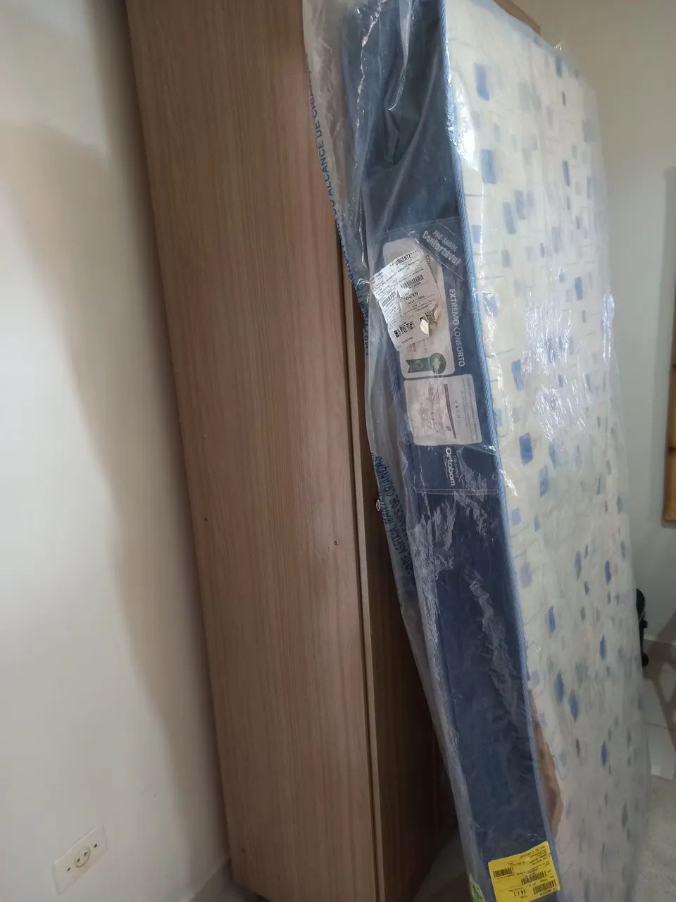 Colchão solteiro, 78cm largura mais 1 acolchoado  - Foto 2