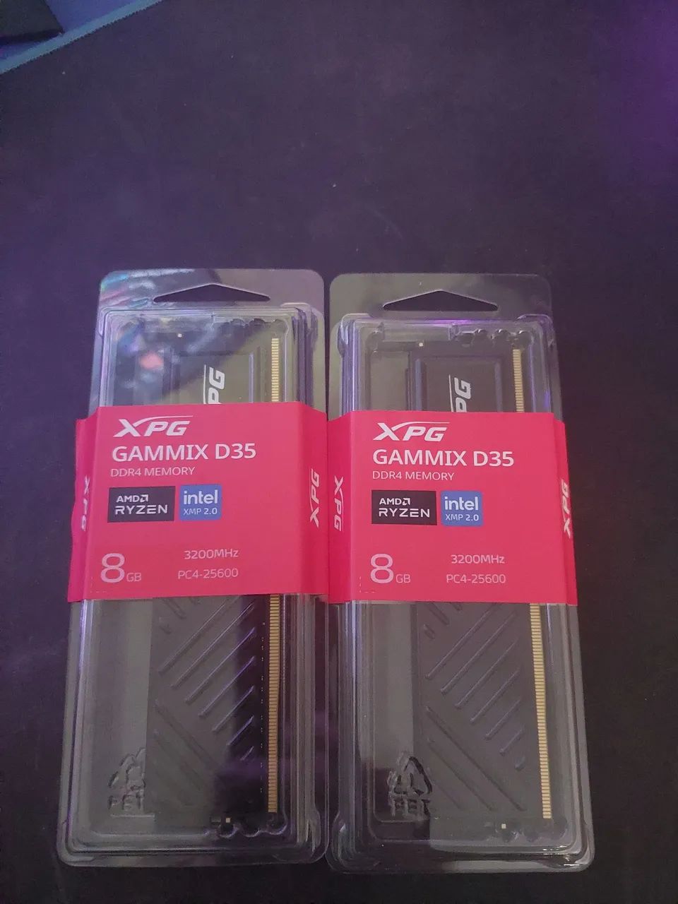 Memória RAM XPG GAMMIX D35 2x8GB DDR4 3200MHz