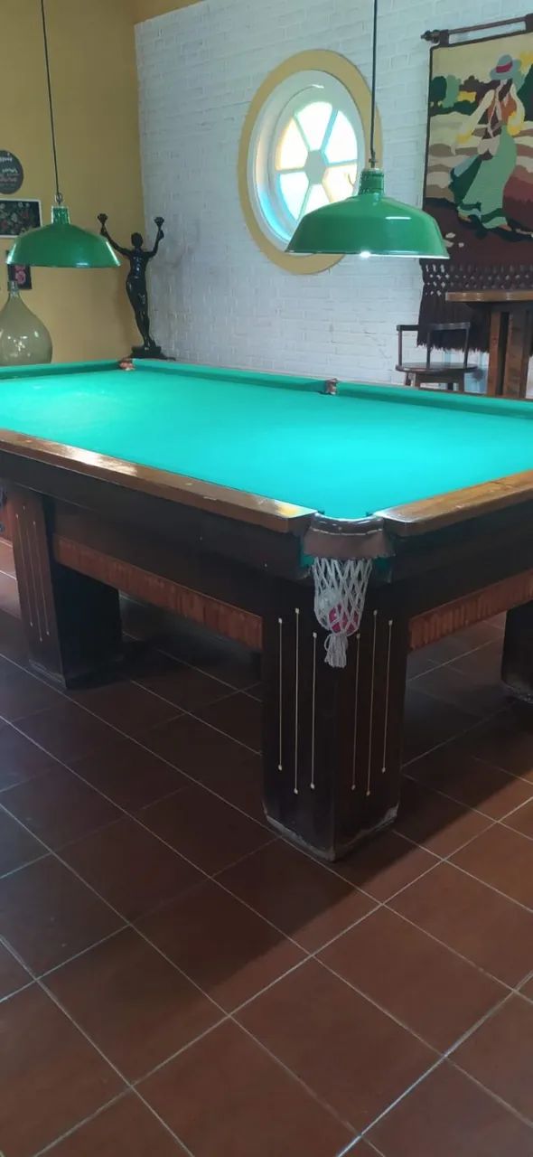 S. Condorelli A Nacional Professional Billiard Table – Rare, Impeccable
