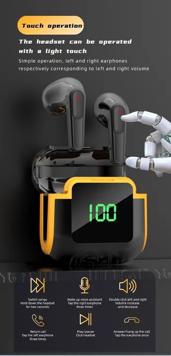 Fone de Ouvido Bluetooth TWS PRO 90 com Deep Bass - Foto 2