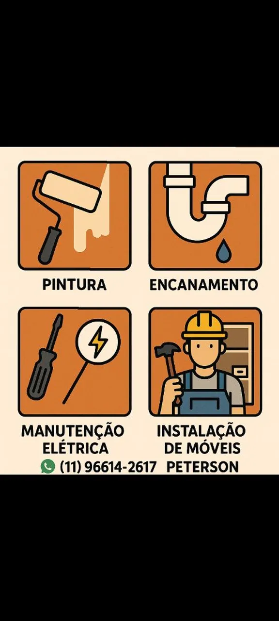 Manutenção residencial/predial geral (diária e empreita)