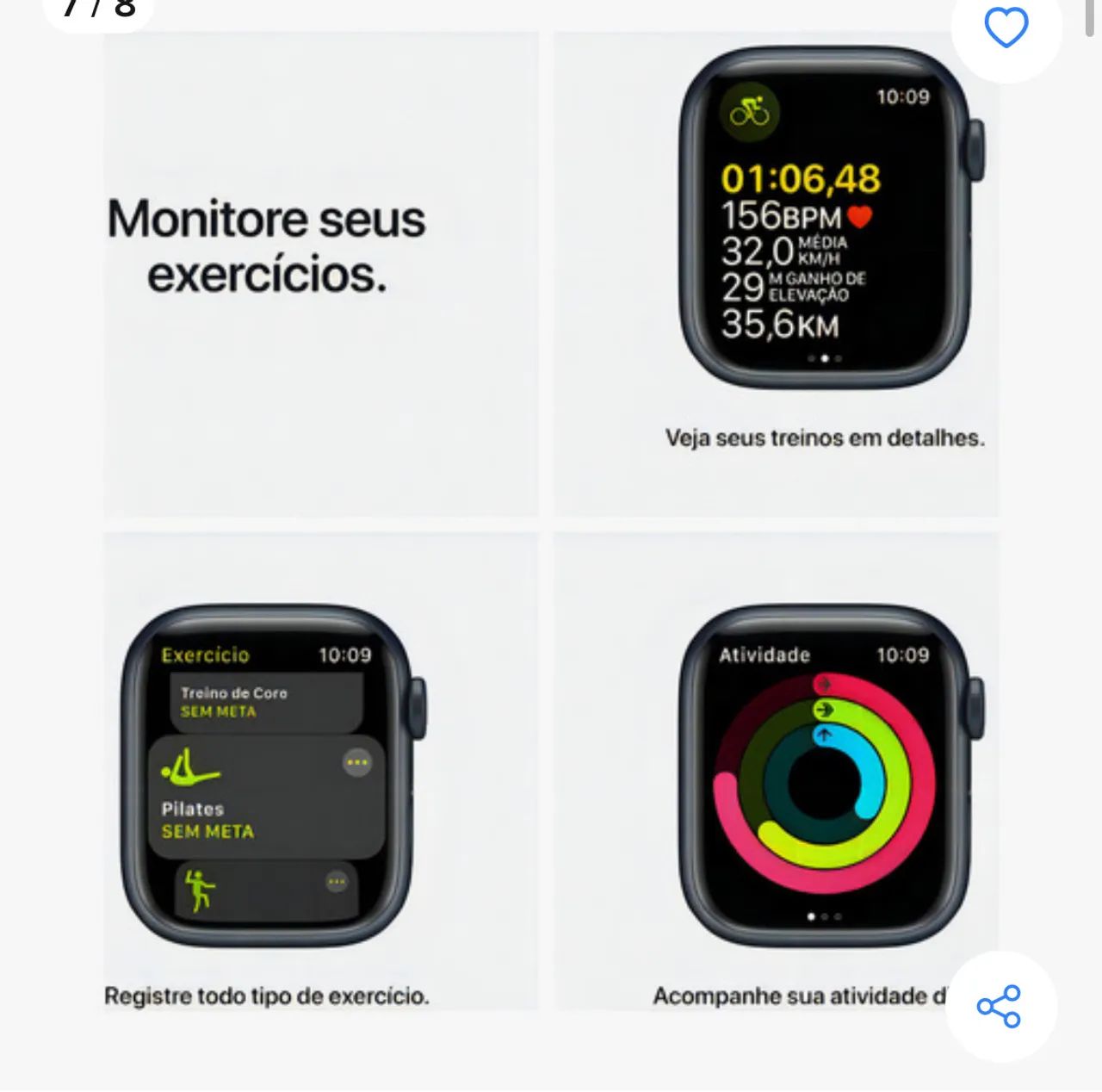 Apple Watch séries GPS A PROVA D?água Smartwatches