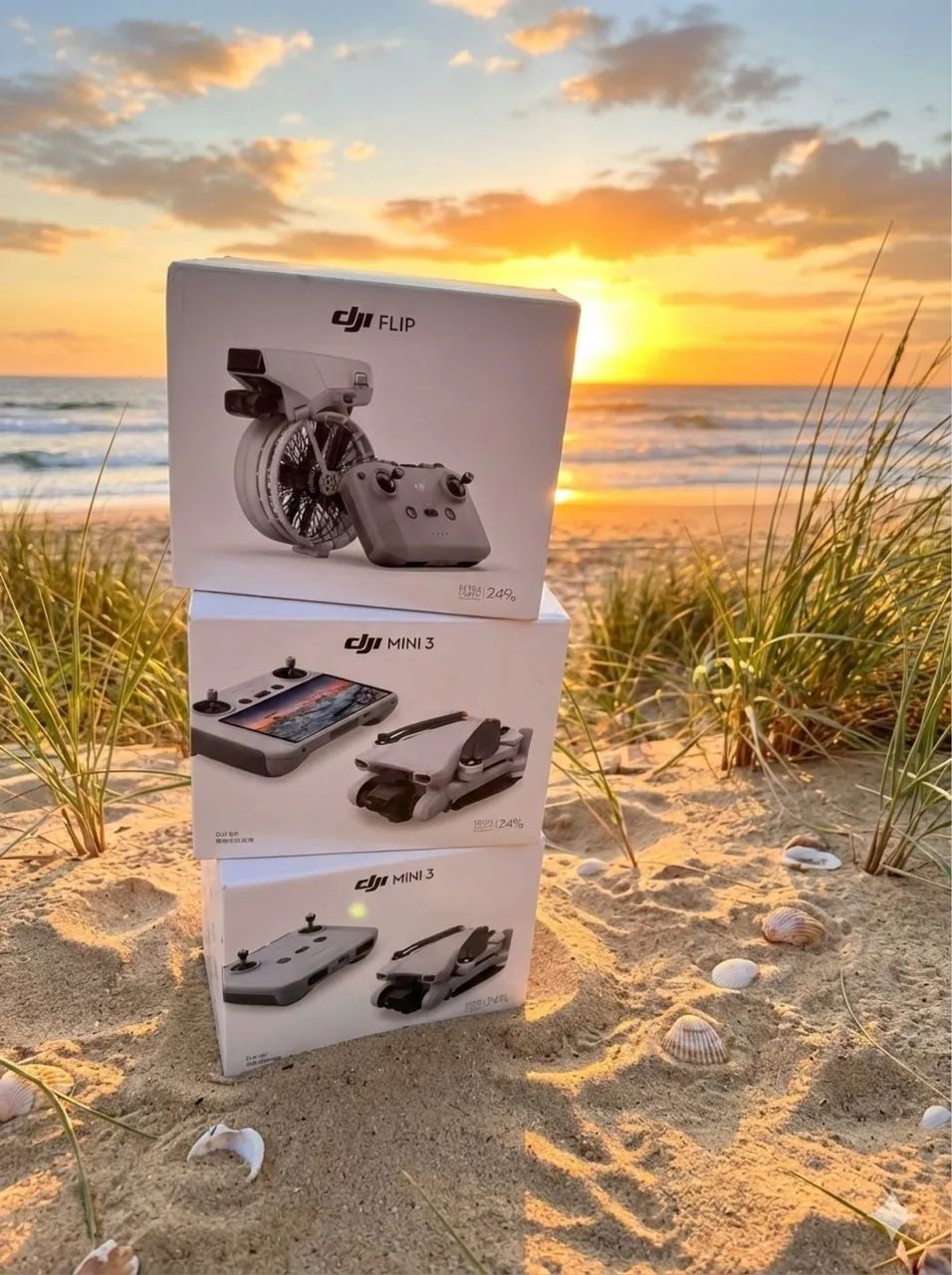 PROMOÇÃO - DRONE DJI MINI 3 COM TELA E SEM TELA E DJI FLIP - LACRADO 