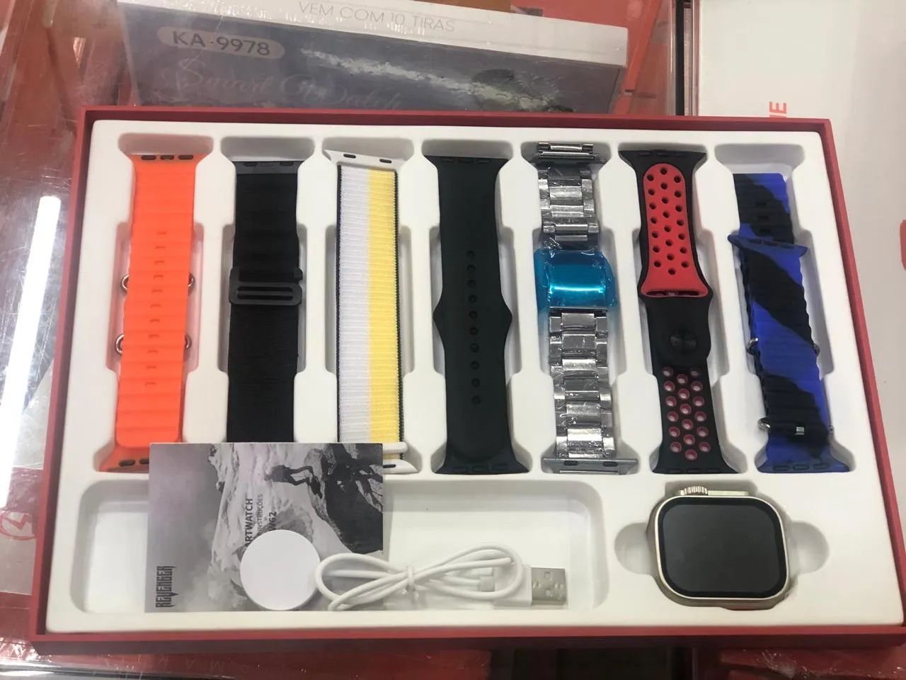 Smartwatch Relogio 7 Pulseira 