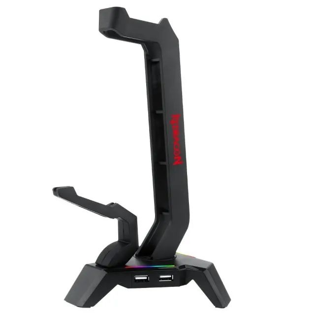 Suporte para Headset Redragon Scepter Elite Black - WZetta - Foto 3