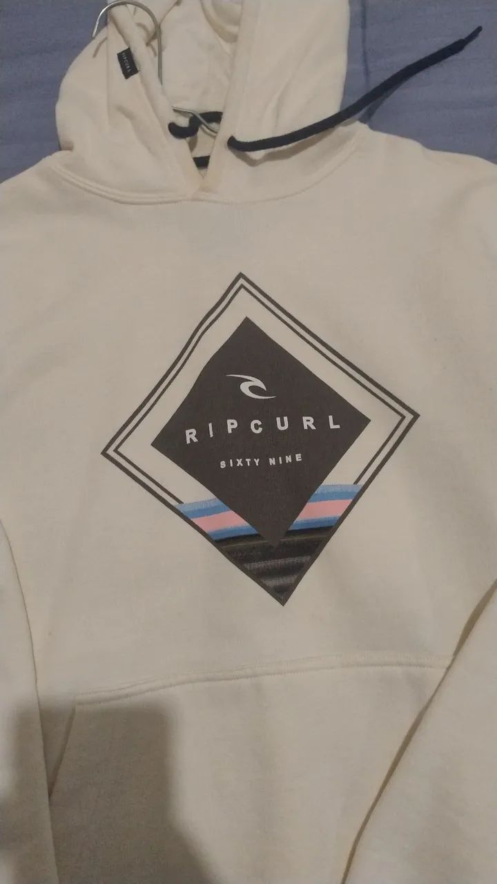 Moletom Rip Curl Sixty Nine - Branco - Foto 2