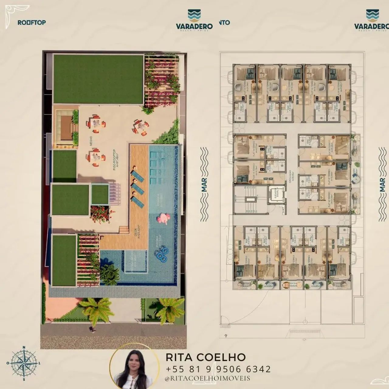 vendo apartamento na praia de Porto de Galinhas - Ipojuca - PE - Foto 3