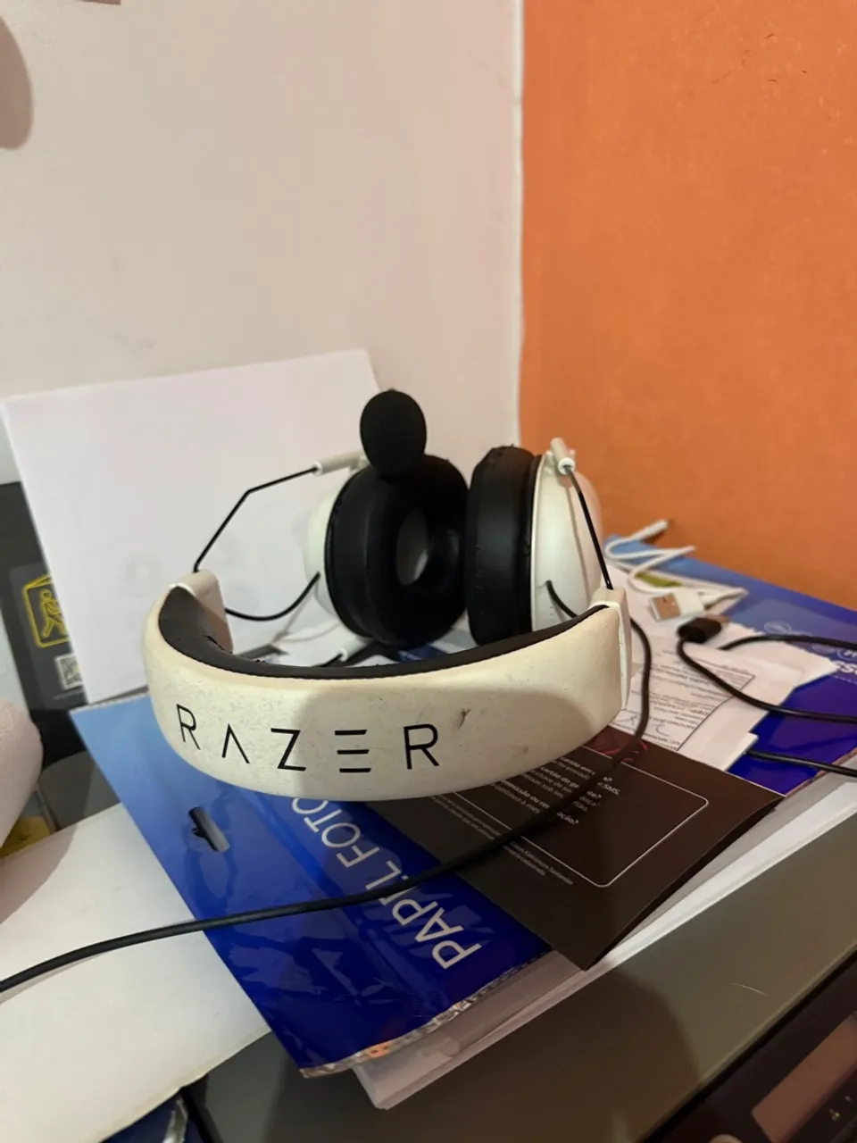Headset Razer com microfone